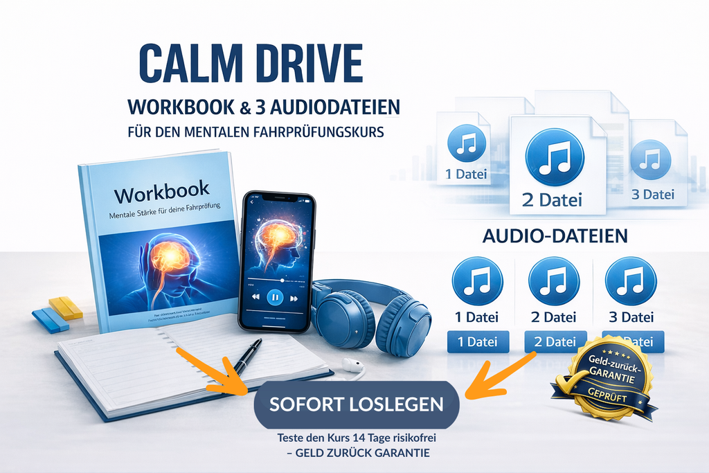Calm Drive – Dein Vorbereitungskurs für deine Fahrprüfung